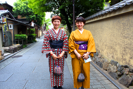京都 着物 浴衣 着こなし 街角スナップ集 帯の仕立て屋 みつやま