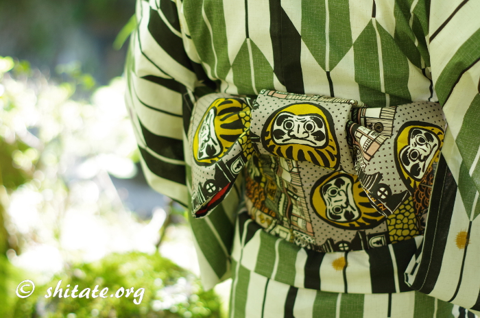 浴衣 帯 作り帯 全9色 ポリエステル100％ つくり帯 付け帯 結び帯 結び  