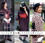 和洋MIXでカジュアルな着物コーディネート写真7パターンと 好き勝手言う人々